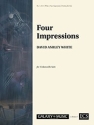 David Ashley White, Four Impressions Cello Buch