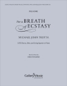 Michael John Trotta, For a Breath of Ecstasy SATB Chorus, Oboe, and String Quartet or Piano Partitur