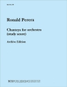 Ronald Perera, Chanteys for Orchestra Orchestra Studienpartitur