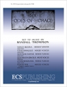 Randall Thompson, Six Odes of Horace: Quis multa gracilis TTBB a Cappella Stimme