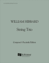 William Hibbard, String Trio String Trio Partitur