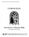 Conrad Susa, Serenade for a Christmas Night Organ, Harp, Vibraphone Partitur + Stimmen