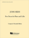 John Heiss, Five Pieces for Flute and Cello Flute and Cello Buch