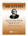 Johannes Brahms, Six Love Song Waltzes, Op. 52/12,13,15,18 SSAA, Violin obbligato and Piano Four-hands Stimme