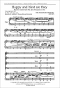 Felix Mendelssohn Bartholdy, St. Paul: Happy and Blest are They SATB and Organ Stimme