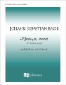 Johann Sebastian Bach, O Jesu, So Sweet 2-part Treble Voices [SA Children or Women], Keyboard [Organ or Piano] Stimme