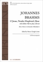 Johannes Brahms, O Jesus So Tender SATB Stimme