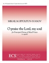 Mikhail Ippolitov-Ivanov, O Praise the Lord, My Soul SATB Stimme