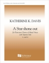 A Star Shone Out Soprano Solo and SATB Stimme