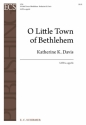 O Little Town of Bethlehem SATB Stimme