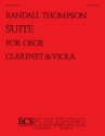 Suite  for oboe, clarinet and viola score and parts