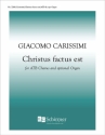 Giacomo Carissimi, Christus Factus Est ATB Mixed Stimme