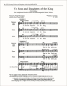 Volckmar Leisring, Ye Sons and Daughters of the King SATB/SATB Stimme