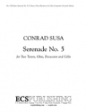 Conrad Susa, Serenade No. 5 2 Tenor soli, Oboe, Percussion and Cello Buch