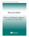 William Byrd, Non vos relinquam orphanos TTBB a Cappella Stimme