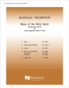 Randall Thompson, Mass of the Holy Spirit: No. 2. Gloria SATB divisi Stimme