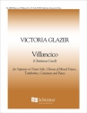 Villancico Soprano or Tenor Solo, SATB, Piano, Percussion [Tambourine, Castenets] Stimme