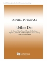 Daniel Pinkham, Jubilate Deo SATB, SSA Unison Treble Voices and Organ Stimme