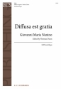 Giovanni Maria Nanino, Diffusa est gratia SATB Stimme