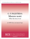 Giovanni Pierluigi da Palestrina, Miserere Nostri SATB, Optional Organ Stimme