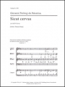 Giovanni Pierluigi da Palestrina, Sicut cervus SATB Stimme