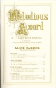 Alice Parker, Melodious Accord A Concert of Praise SATB soli, SATB, Piano and/or Organ or Brass and Harp Chorpartitur