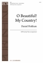 Daniel Pinkham, O Beautiful! My Country! SATB, Optional Piano Stimme