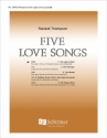 Randall Thompson, Five Love Songs: No. 1. The Light of Stars SATB Stimme