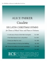 Alice Parker, Gaudete: No. 5. Resonet in Laudibus Soprano Solo, SATB, Keyboard [Organ or Piano] or Orchestra Stimme