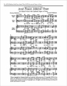 Daniel Pinkham, And Peace Attend Thee SATB, Organ or Piano Stimme