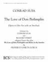 Conrad Susa, The Love of Don Perlimplin Opera in One Act Klavierauszug