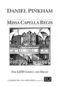 Daniel Pinkham, Missa Capella Regis SATB and Organ Stimme