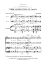 David Conte, Three Sacred Pieces: No. 3. Canticle TTBB Piano 4-Hands Stimme