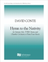 David Conte, Hymn to the Nativity Soprano Solo,TTBB Chamber Orchestra Klavierauszug