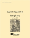 David Diamond, Symphony for Organ Orgel Buch