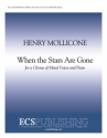 Henry Mollicone, When the Stars are Gone SATB and Piano Stimme