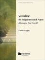 Daron Hagen, Vocalise for Flugelhorn & Piano Flugel Horn and Piano [score and part] Partitur