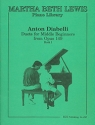 Anton Diabelli_Martha Beth Lewis, Duets for Middle Beginners from Op.  Piano, 4 Hands Buch