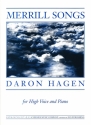 Daron Hagen, Merrill Songs High Voice and Piano Buch