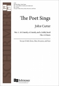 John Carter, The Poet Sings: No. 1. A Crumb- No. 2. Dawn 2-part Treble Voices [SA Children or Women], Flute, Perc. and Piano Stimme