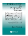 Four Motets On Plainsong Themes for mixed chorus (keyboard for rehearsal only) chorus score