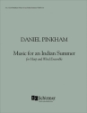 Daniel Pinkham, Music for an Indian Summer Harp and Wind Ensemble Partitur