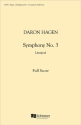 Daron Hagen, Symphony No. 3 Orchestra Partitur