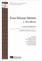 Louis Reichwein, Four Marian Motets: No. 1. Ave Maria SSATBB Stimme