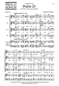 Stanley M. Hoffman, Psalm 23 SATB divisi Stimme