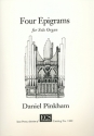 Daniel Pinkham, Four Epigrams Orgel Buch