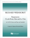 Richard Wienhorst, Responsory: I Look From Afar and Lo I See SATB, Flute, Handbells Stimme