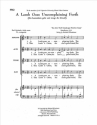 Richard Wienhorst, A Lamb Goes Uncomplaining Forth SATB Stimme