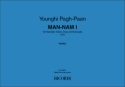 Younghi Pagh-Paan, Man Nam 1 Clarinet and String Trio Partitur