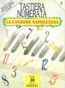 Tastiera Numerata Vol. 10 (La Canzone Napoletana) Klavier Partitur